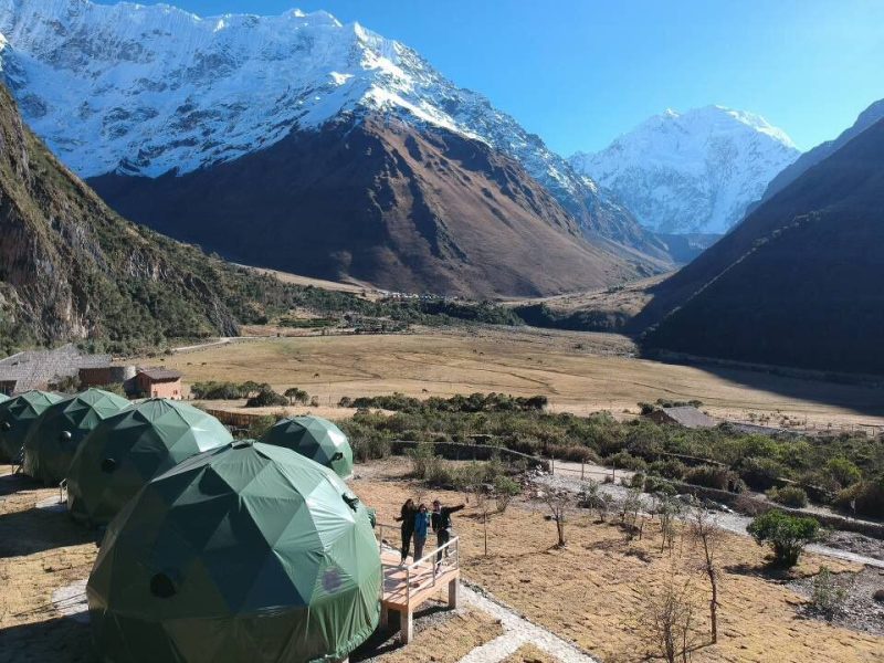 Domes Salkantay trilha Inca
